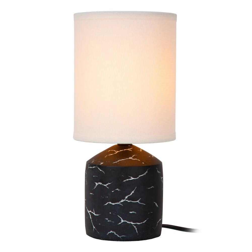 Lucide FRAN Tafellamp Zwart Ø 13 cm E14