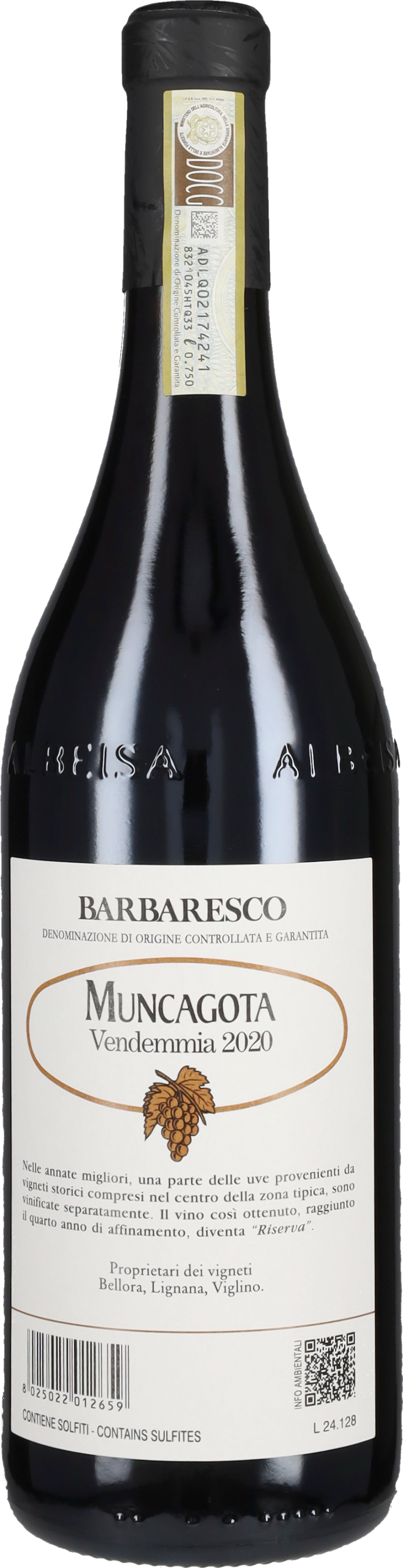 Barbaresco Riserva 'Muncagota' Produttori del Barbaresco 2021