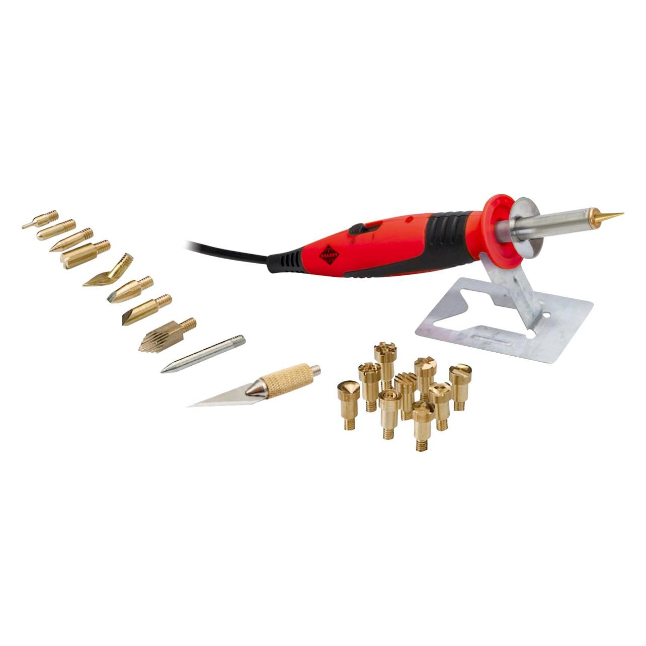 Pebaro Brandmalkolben-Set mit On/Off Schalter (Brandmalkolben) (0262)