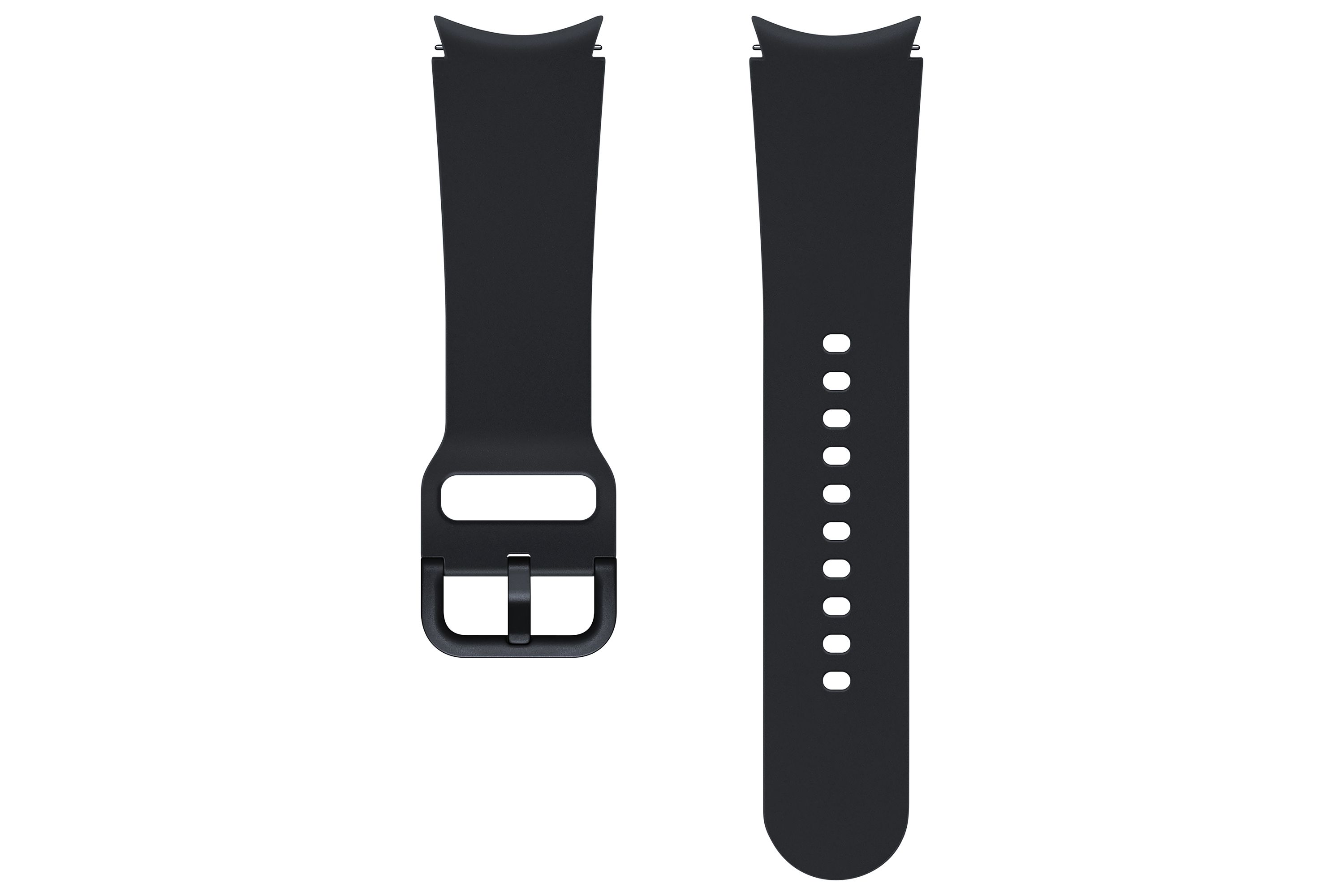 Armband 24,4 mm Samsung Galaxy Watch4, Galaxy Watch4 Classic Sport Band (Schwarz) ET-SFR86SBEGEU