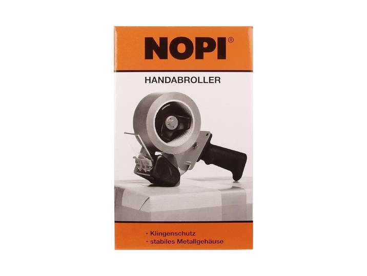 Tesa Handabroller Nopi Metall 66m × 50mm