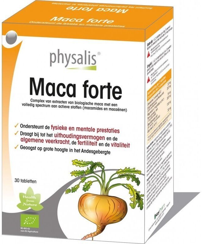Physalis Maca Forte 30 Tabletas
