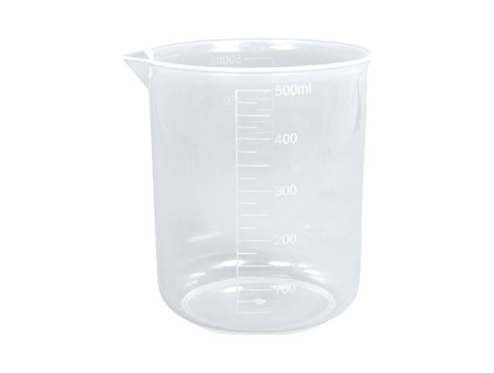 Rayher Messbecher aus Kunststoff 500 ml