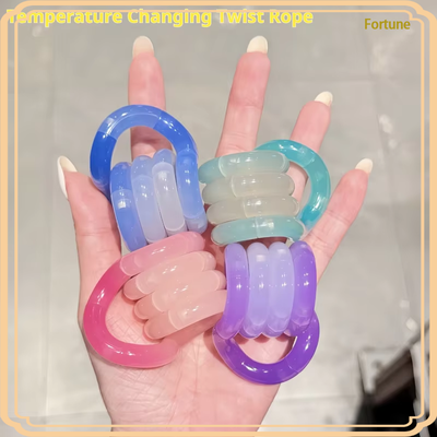 JoyToys Color Changing Twist Fidget Toy For Stress Relief Flexible Sensory Fidget Toy For Kids & Adults Color Changing Twist Fidget Toy For Stress Relief Flexible Sensory Fidget Toy For Kids & Adults
