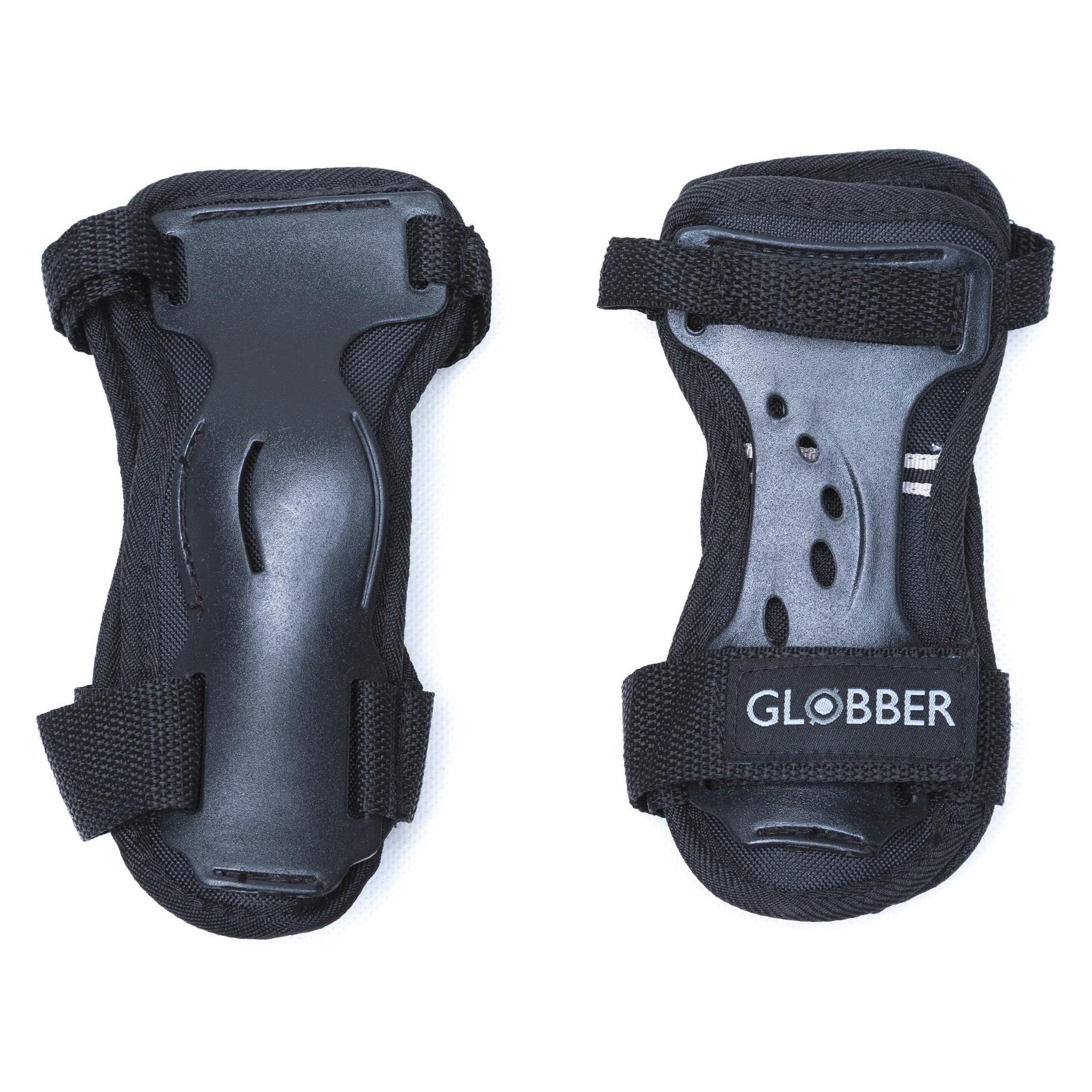Globber Protektoren für Erwachsene M schwarz - 9248 (M, Ellbogenschoner, Handgelenkschoner, Knieschoner) (9248)