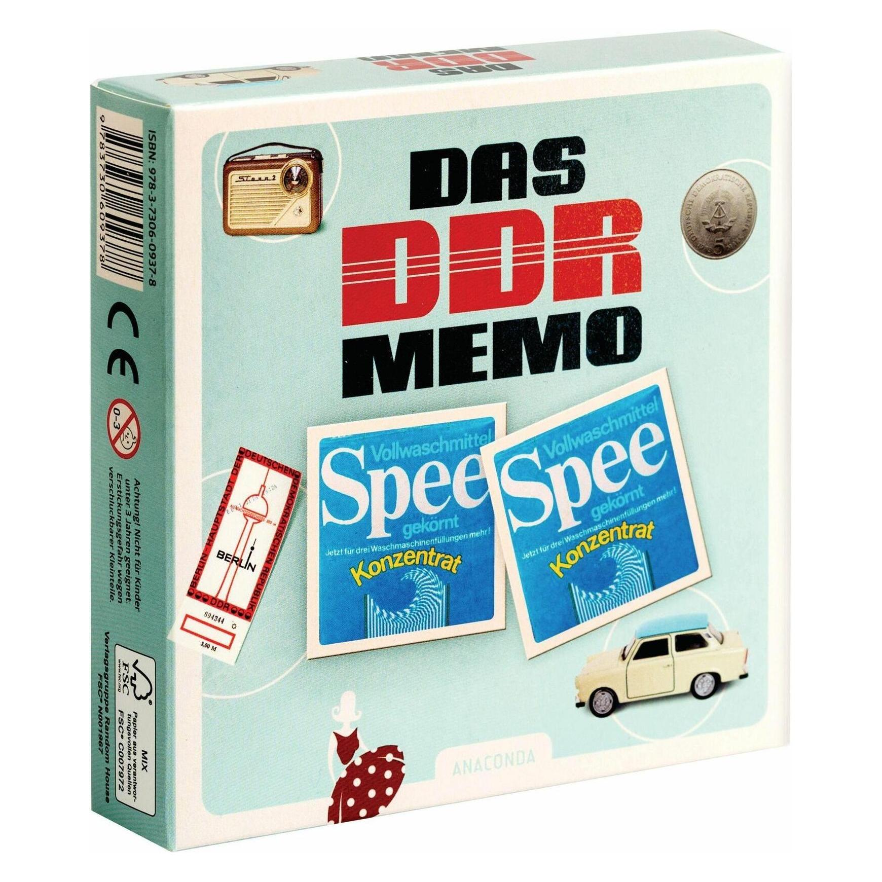 Anaconda DDR - Das Memo-Spiel (Deutsch) (40584261)