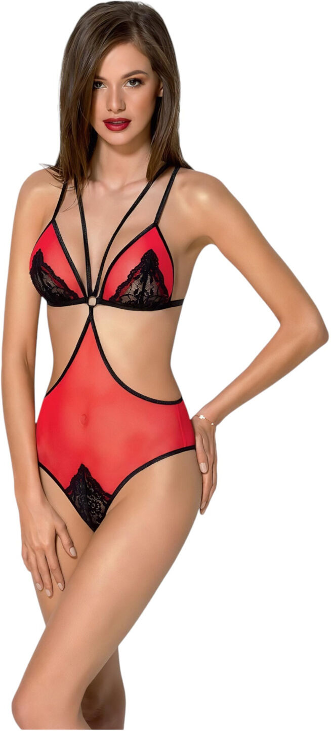 Passion Peonia - Side-Cut Body (Red) - L/XL