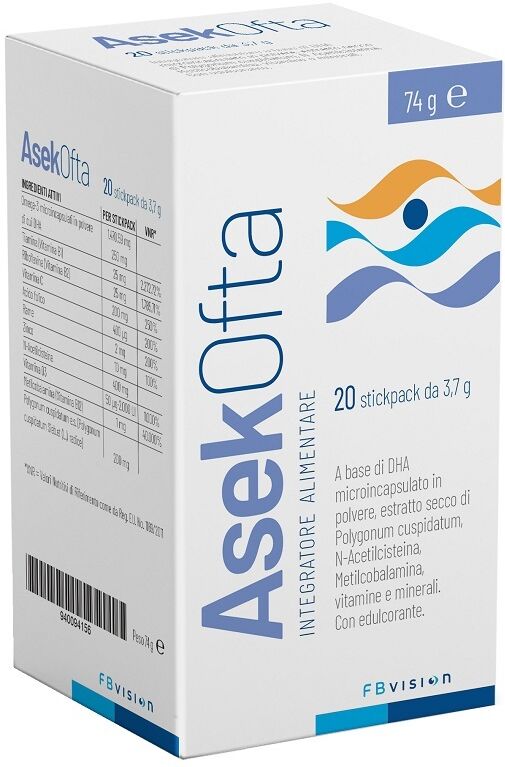 Vision AsekOfta, 20 Stickpack da 3,7 g