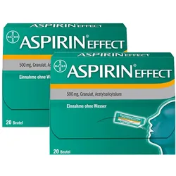Aspirin® Effect Granulat Doppelpack 2X20 St