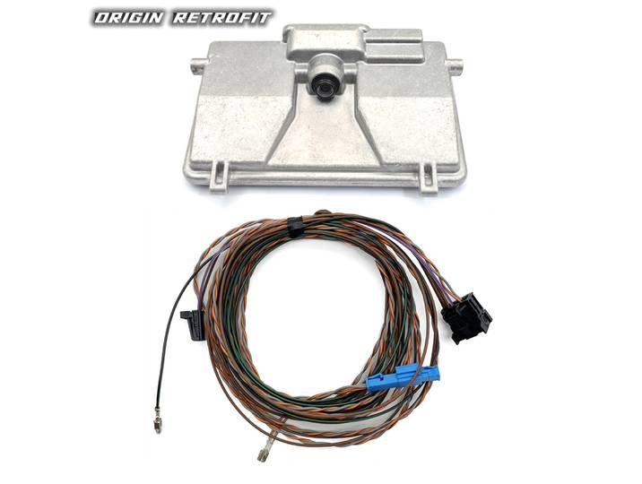 Caméra d'assistance au maintien de voie 3Q0 980 654 H avec câblage