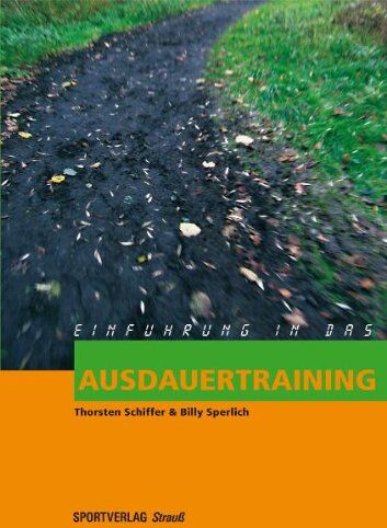 Thorsten Schiffer - Einführung in das Ausdauertraining - Preis vom 30.09.2026 09:01:18 h