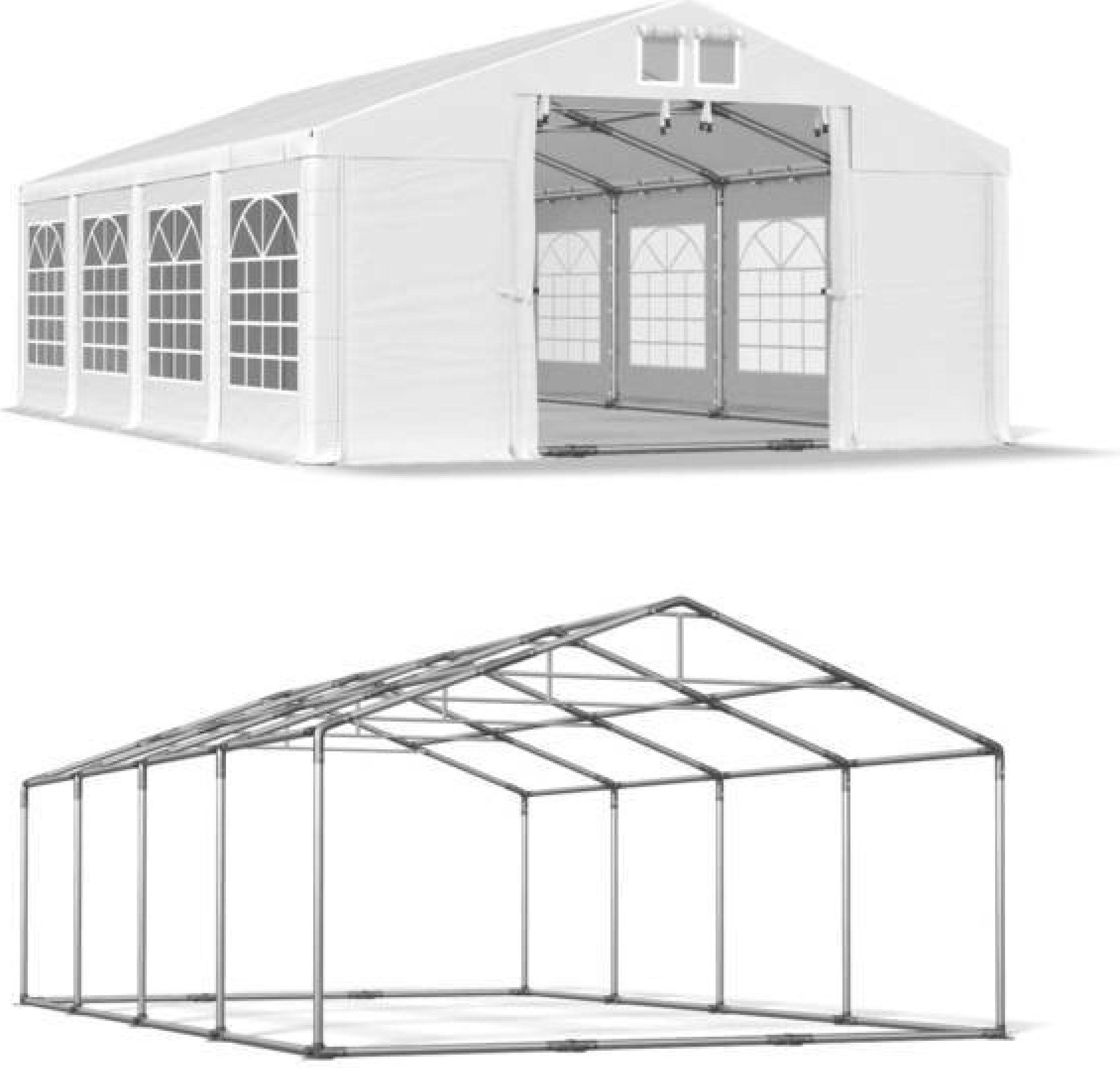Sommer Zelt 5x8 weiß SUMMER PLUS ISD