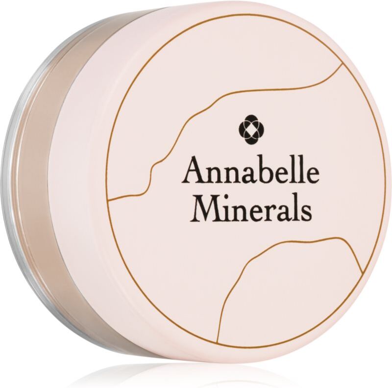 Annabelle Minerals Coverage Mineral Foundation mineral powder foundation for the perfect look shade Natural Light 4 g