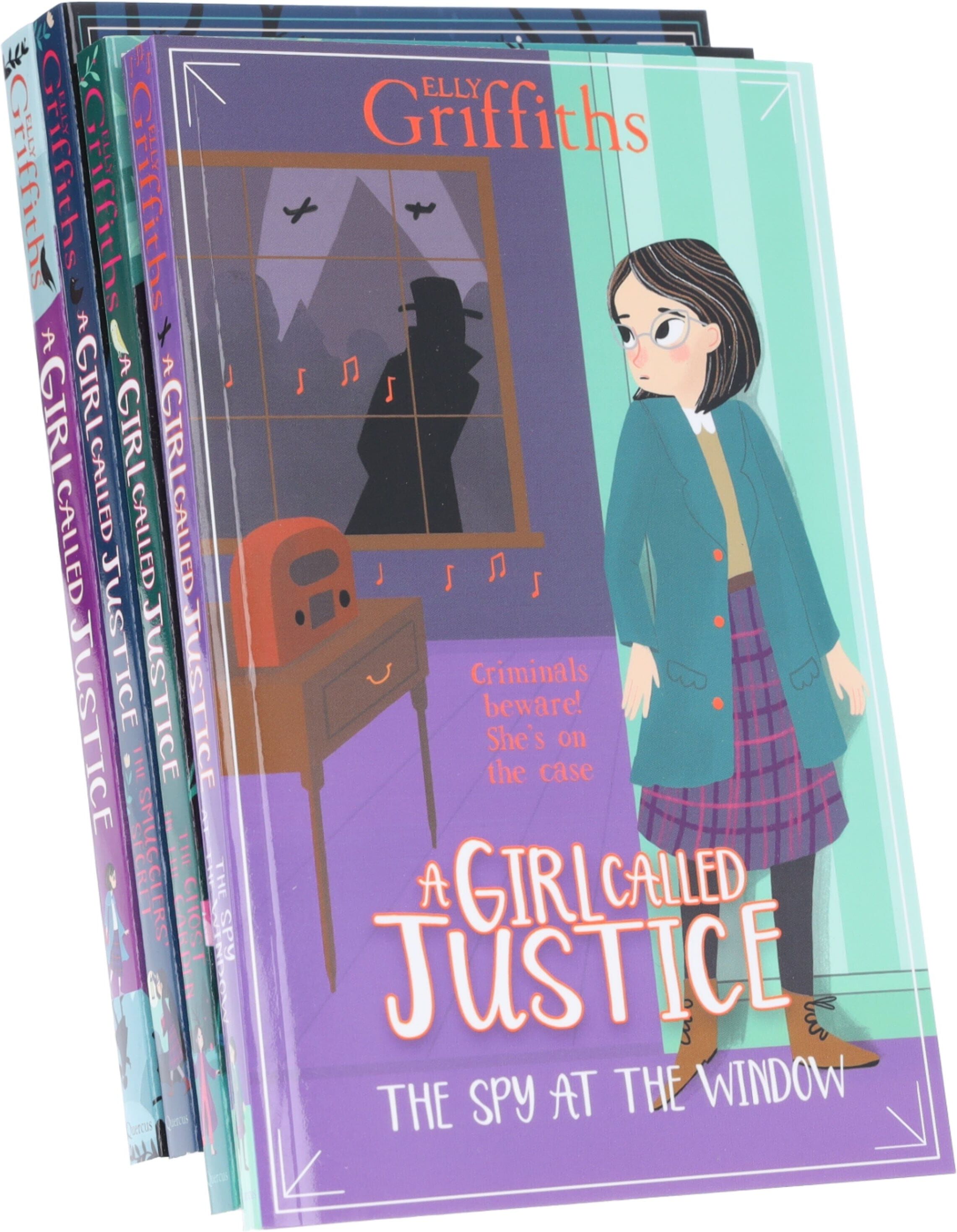 A Girl Called Justice Jones Series By Elly Griffiths 4 Books Collection - Ages 9-12 - Paperback Hachette