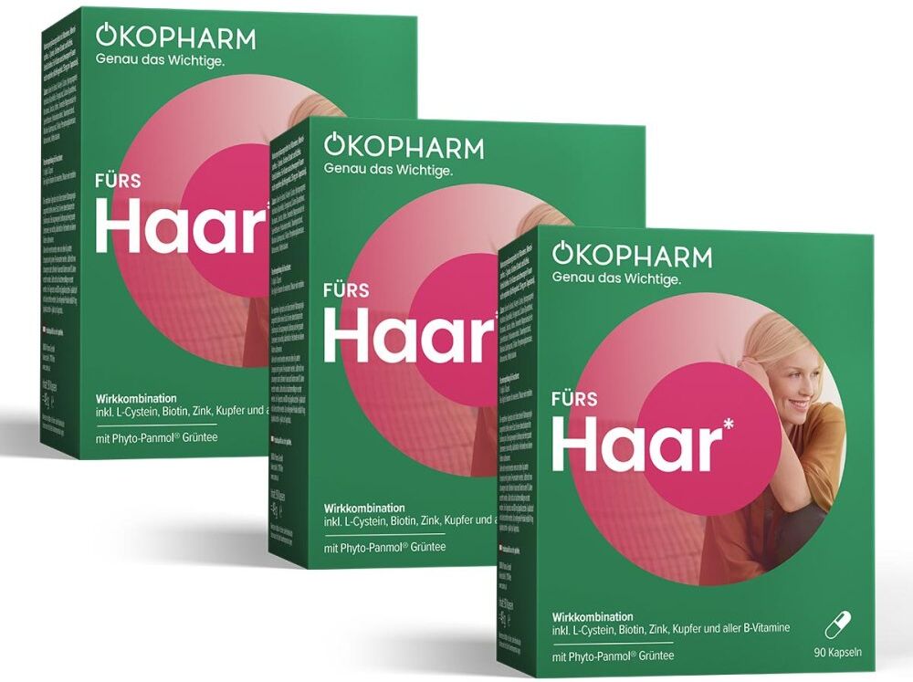 Ökopharm fürs Haar Kapseln 3x90stk