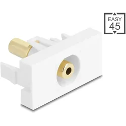 DELOCK Easy 45 Modul Klinkenbu 3,5mm 3 Pin > Klinkenbu 3,5mm