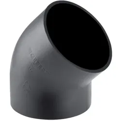 Geberit Pe Bogen 363045161 DN 56, 45Grad, PE-HD