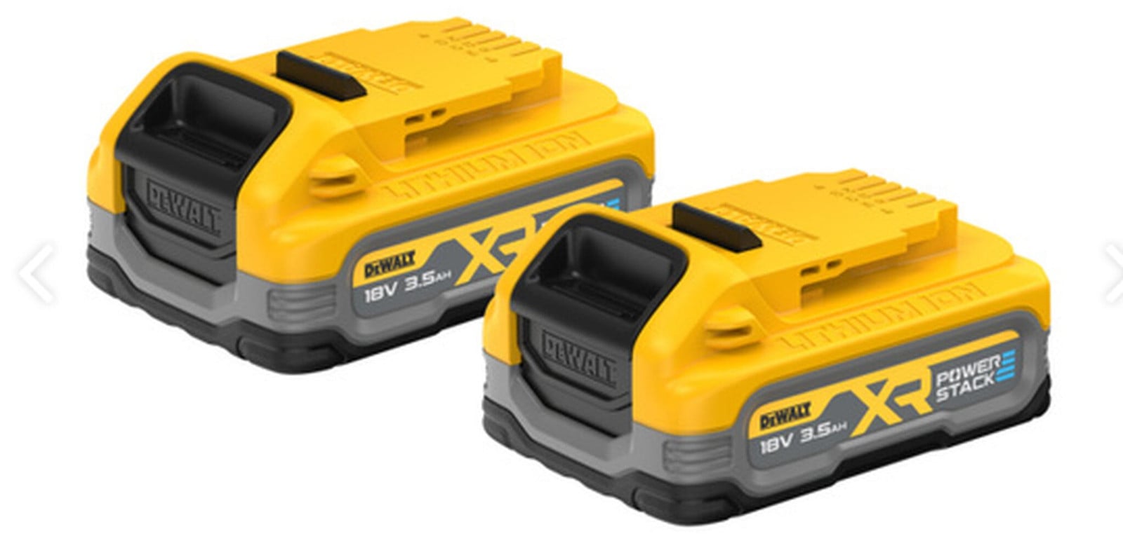 DeWalt Powerstack accu set, 18V, 3,5 Ah, 2 stuks