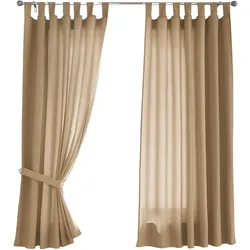 VORHANG 2ER SET POTSDAM HxB 175x140 cm Sand