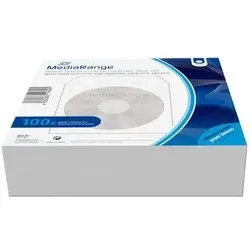 MediaRange BOX162 CD-Hülle Schutzhülle 1 Disks Weiß