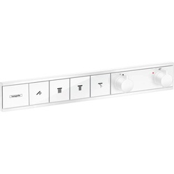Hansgrohe RainSelect Thermostat Unterputz, 4 Verbraucher, mattweiß