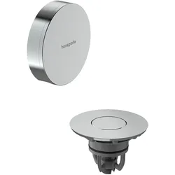 hansgrohe Flexaplus Fertigset chrom Ablauf- und Überlaufgarnitur, 58188000