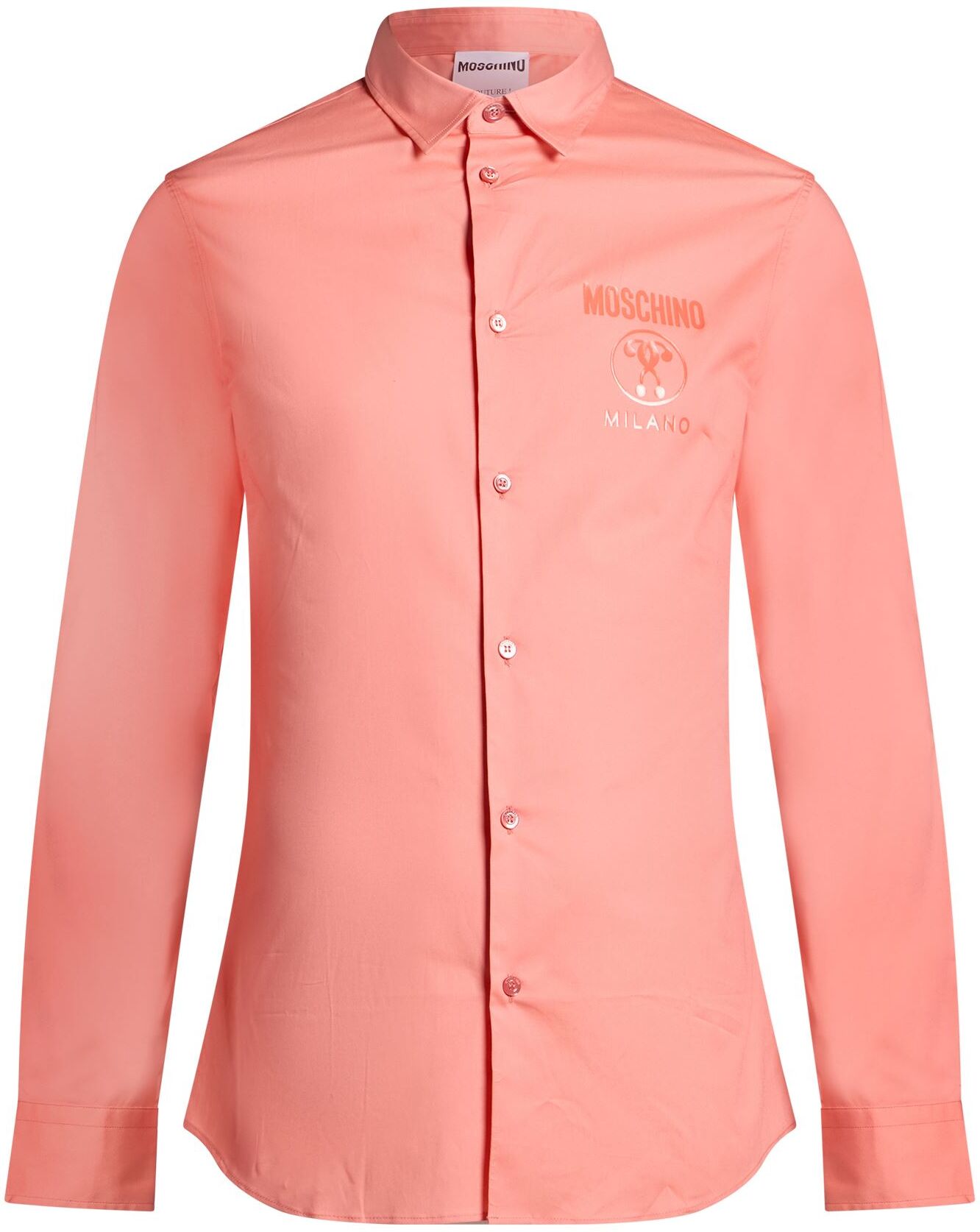 Moschino Camisa Hombre Salmón 38,39 Hombre