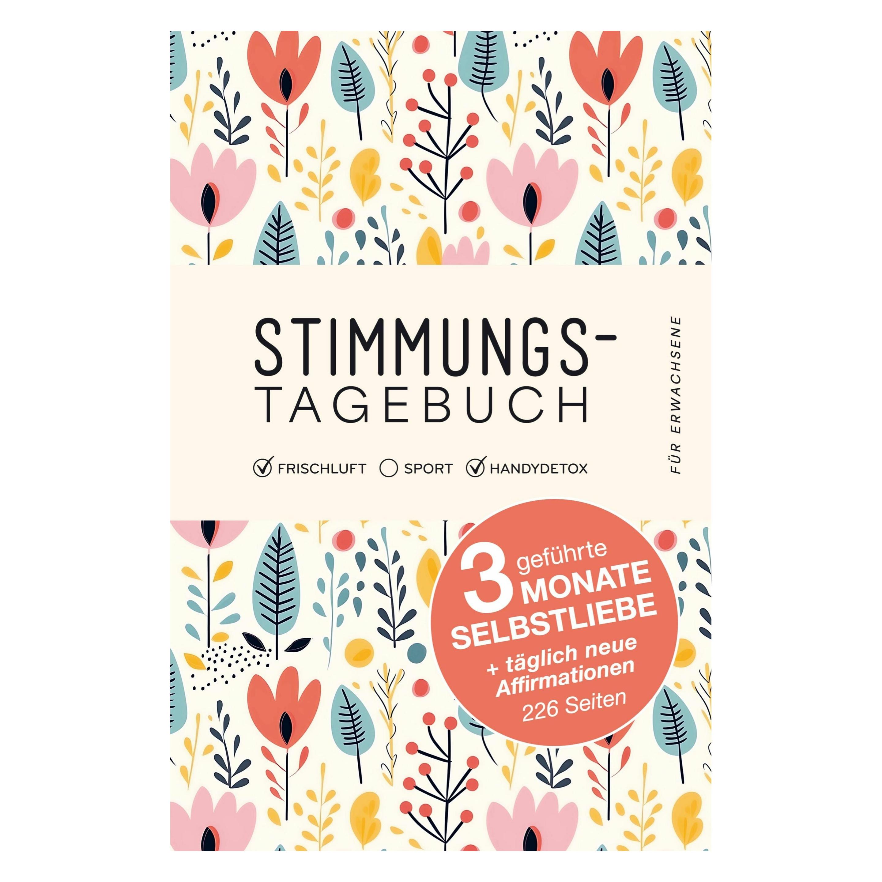 Bookmundo Direct Paperback:Stimmungstagebuch für Erwachs (6x9, Weicher Einband) (54160763)