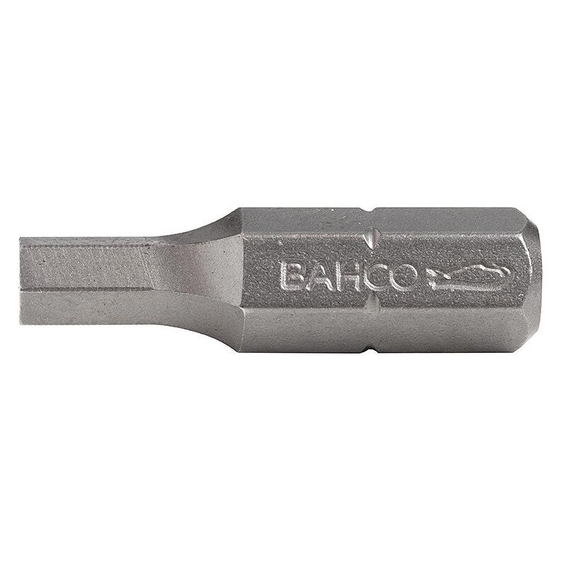 Bahco 1/4" Bits, Innensechskant, H 2,5 mm, 25 mm, 5er Pack (59S/H2.5)