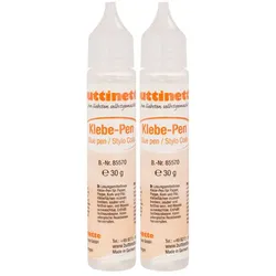 buttinette Klebe-Pen, 2x 30g