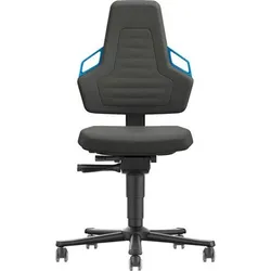 Stuhl Nexxit 2 Gleiter Kunstleder Griff blau