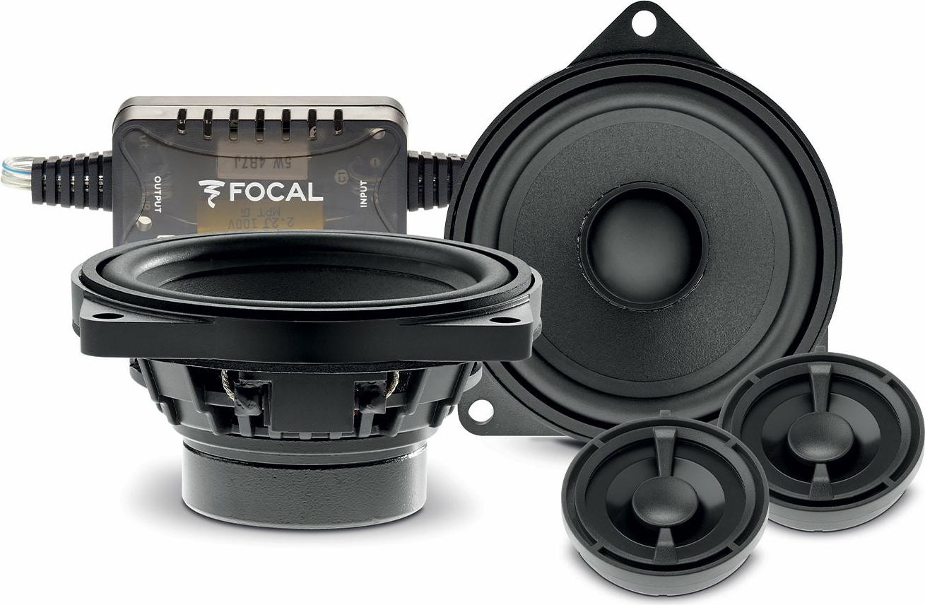 Focal IS BMW 100L 2-weg inbouw luidsprekersysteem passief 80 Watt