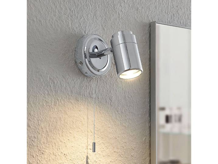 Remilan Applique Murale Chrome - Lindby - Salon / séjour - Moderne - Métal - Rond