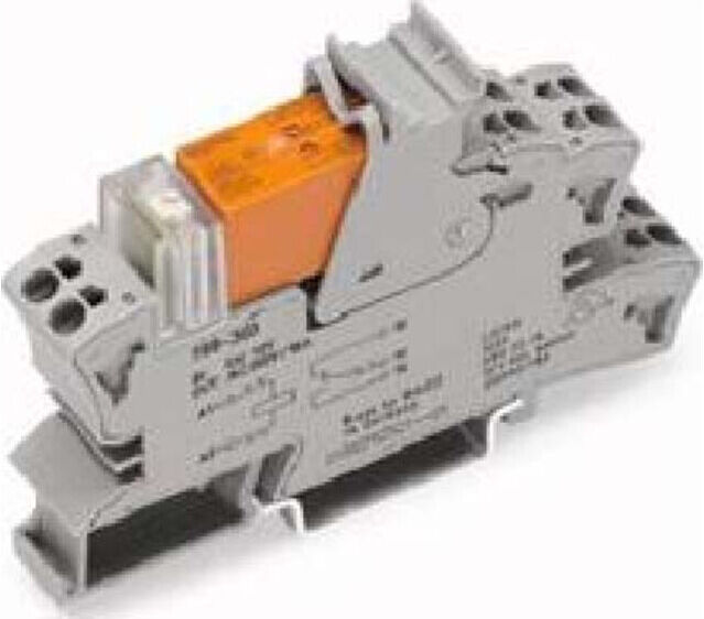 WAGO GmbH& Co. KG Socle à bornes avec relais 1W, 12V CC/16A 788-303 (0704842)