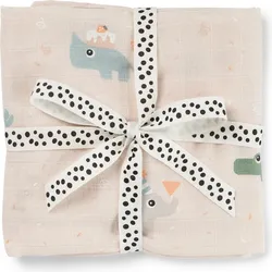 Celebration Pucktuch 120 x 120 cm, rosa