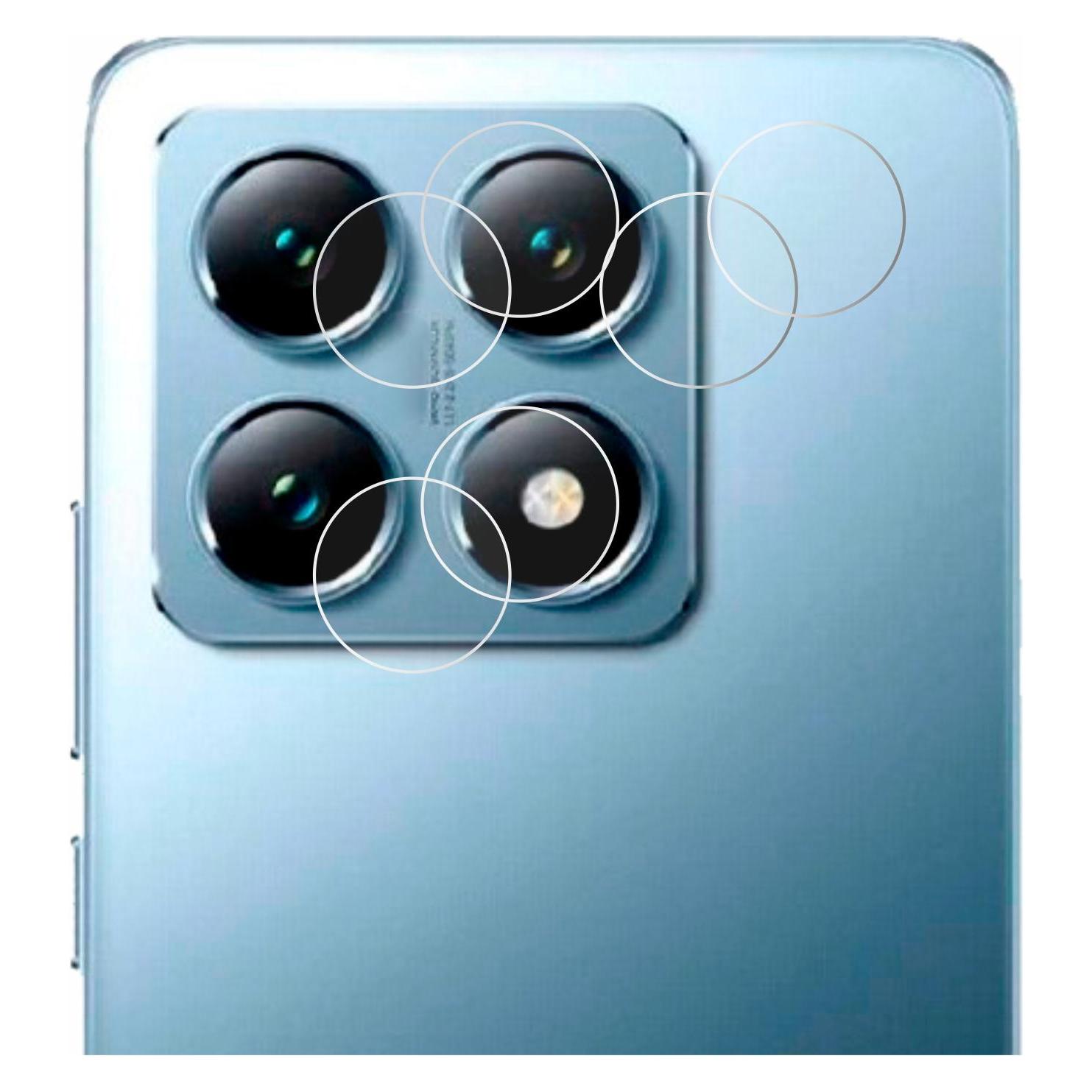 ScreenLeaf Schutzfolie für Xiaomi 14T (NUR Kameraschutz) Displayschutz Display Schutz Folie Klar Transparent (Xiaomi 14T) (6156482)