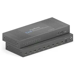 PureTools HDMI2.1 Splitter 1x8 PT-SP-HD18-48G
