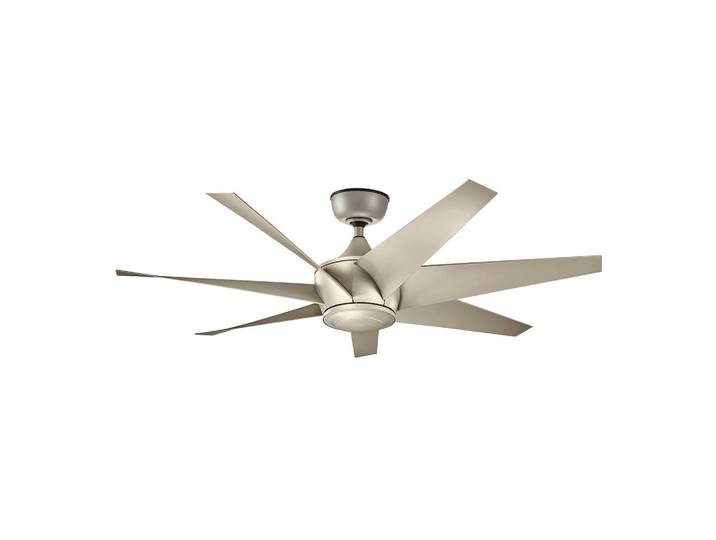 Elstead Lighting Deckenventilator Lehr, Kunststoff, 51 cm, RoHS, Fernbedienung, Sommerbetrieb, Winterbetrieb, Elektrogeräte, Kühlgeräte, Ventilatoren, Deckenventilatoren