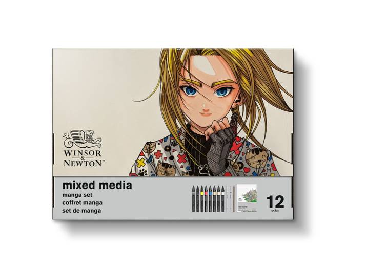 Coffret manga Winsor & Newton Mixed Media Graphic Art