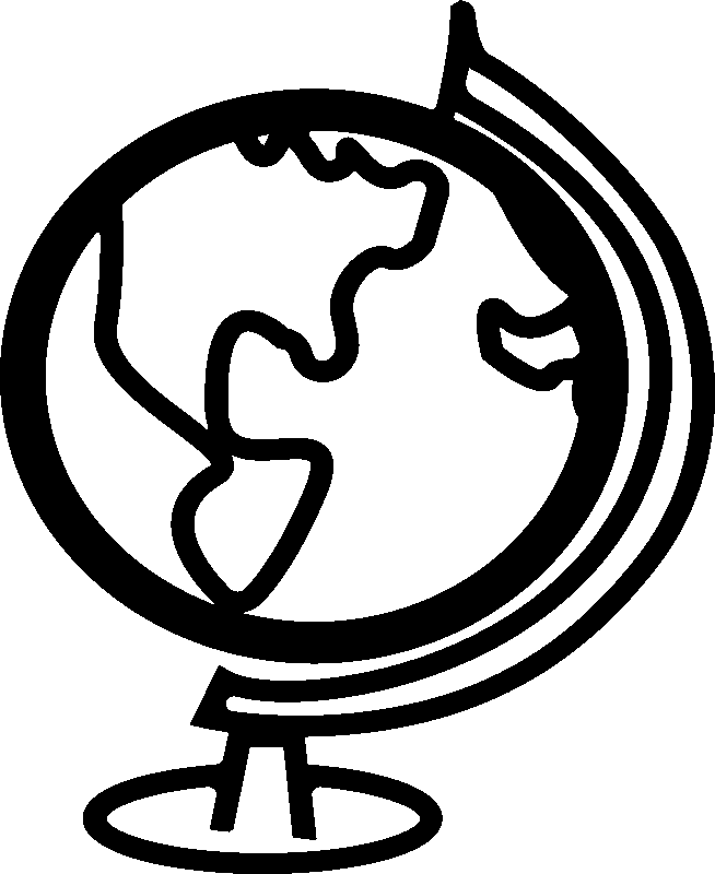NC Sticker Globe terrestre