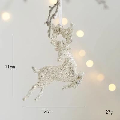 Uplift Treasures Christmas Tree Hanging Pendant Deer Angel And Star Ornament 13