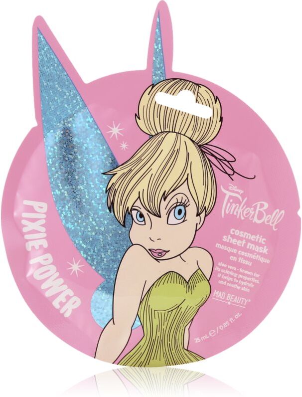 Mad Beauty Tinker Bell moisturising face sheet mask 1 pc