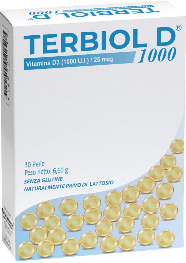 TERBIOL FARMACEUTICI Srl TERBIOL D1000 30 Cps Softgel