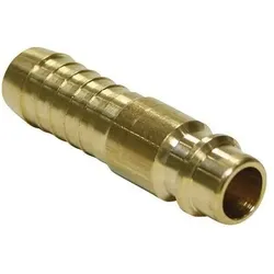 Teguma Stecknippel m.Tülle MS Durchflussmenge (Luft) 1000 Schlauchweite 13mm