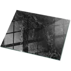 TISCHPLATTE 80x60 cm Marmormuster mit Adern