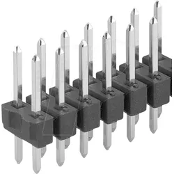 FIS SL2.025 72G - Stiftleisten 2,54 mm, 2x36, gerade, vergoldet