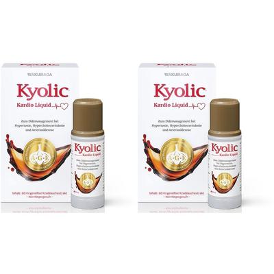 Kyolic Kardio Liquid 2x 2x60 ml Flüssigkeit zum Einnehmen