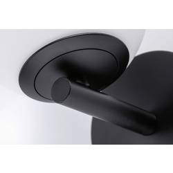 Paulmann Gove 71074 LED-Wandleuchte LED fest eingebaut 5 W LED Schwarz (matt), Satin