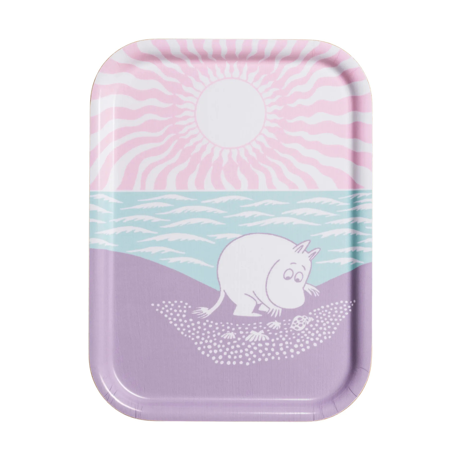 Moomin Arabia Beach Day dienblad 20 x 27 cm