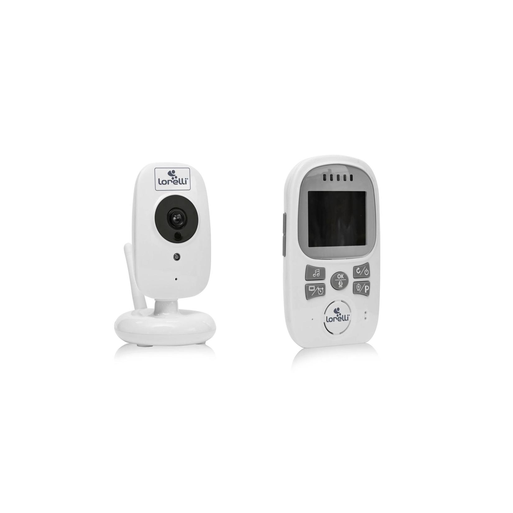 Lorelli Babyphone Safeness, Nachtsicht, 2,4 " LCD-Farbdisplay, Temperaturanzeige weiß